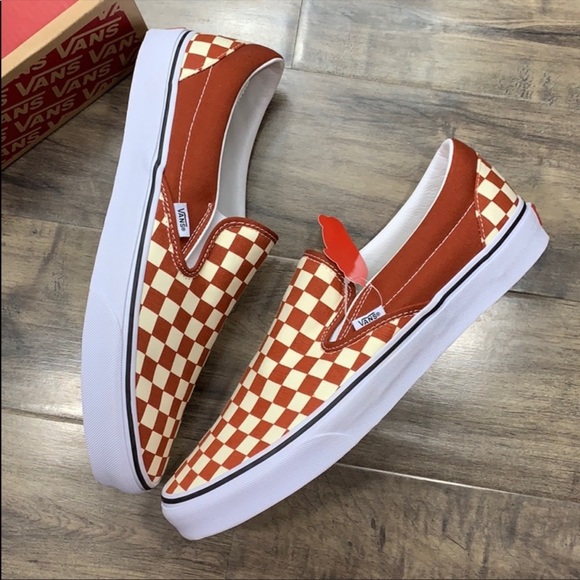 VANS CLASSIC SLIP-ON Checkerboard PicntTrWht men’s - Picture 2 of 16